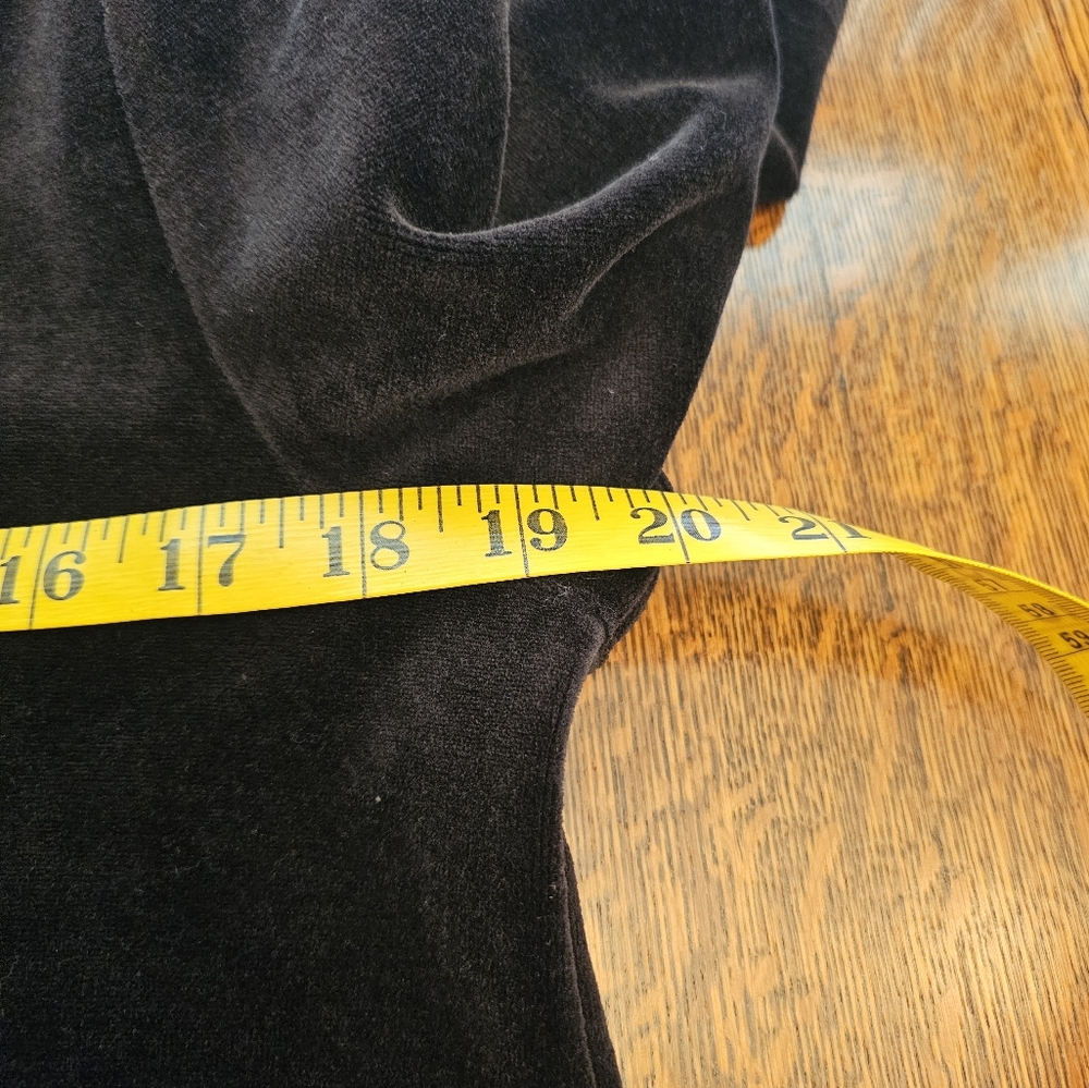 Talbots Luxe Velour V-Neck Tunic - Picture 8 of 9